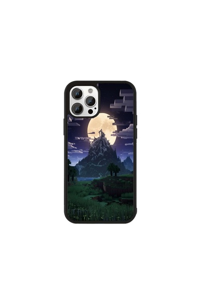 Generic Brand Husa Premium Galaxy S24 Plus Minecraft - Model Moon Peak Valley