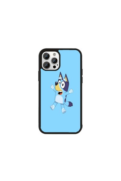 Generic Brand Husa Premium Galaxy A55 Bluey - Model Bluey Happy Jump