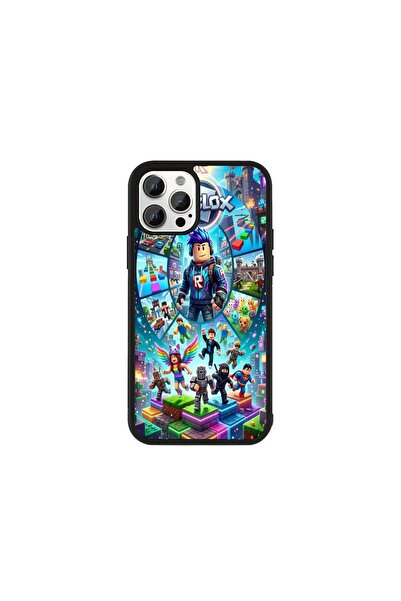 Generic Brand Husa Premium iPhone 11 Pro Max Roblox - Model Portalul de Joc R...