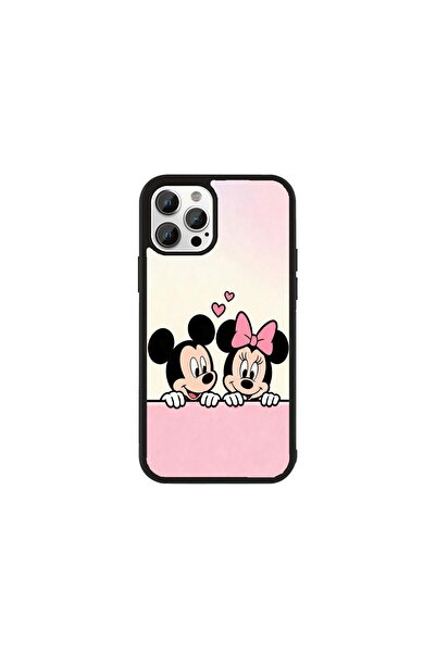 Generic Brand Husa Premium Galaxy S25 Plus Mickey Minnie Mouse - Model Peekab...