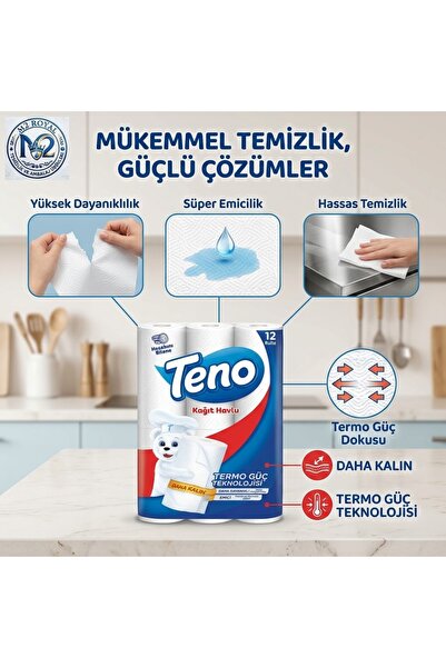 Teno Kağıt Havlu (12'li)