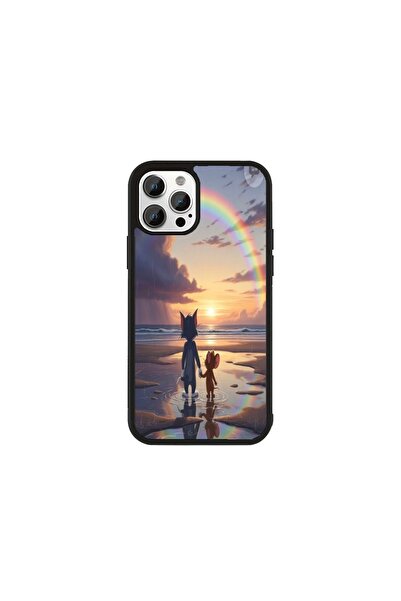 Generic Brand Husa Premium iPhone 13 Pro Max Tom și Jerry - Model Prieteni de...