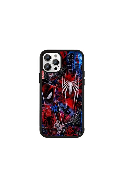 Generic Brand Husa Premium iPhone 14 Spiderman - Model Spiderman Urban Poster