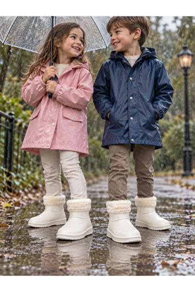 AkınalBella Children's Girls-Boys Unisex Water-Resistant Non-Slip Warm Boots ...