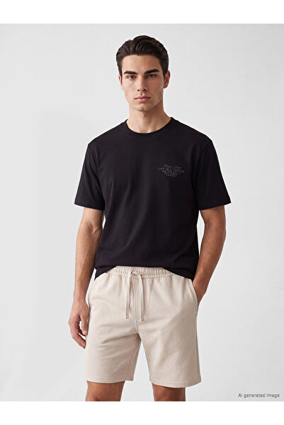 LC Waikiki Esvab • Modern & Distinctive Zero Roba Collar Printed Men's T-Shirt