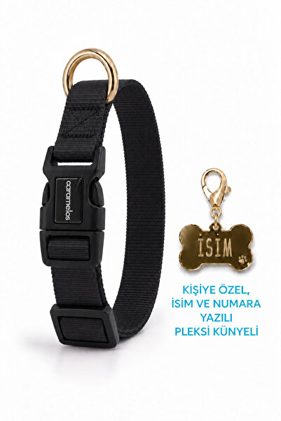 CARAMELOS İSİMLİ KÖPEK TASMASI, AYARLANABİLİR YAVRU, MİNİ, ORTA VE BÜYÜK IRK ...