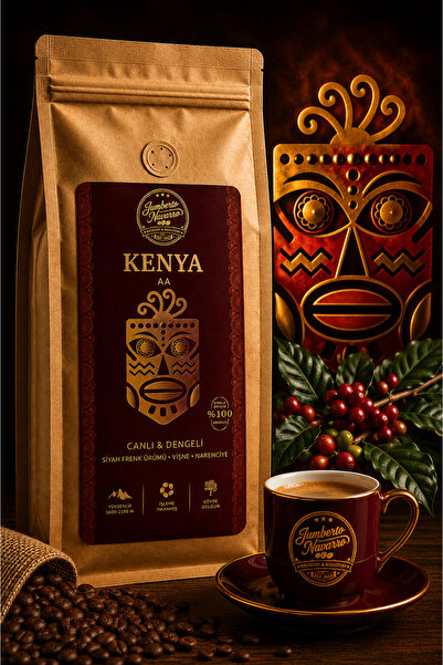 KENYA AA SINGLE ORIGIN ÇEKİRDEK KAHVE 500 gr.