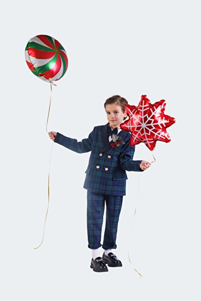 miniktasarım Çocuk Blazer Ceket Klasik Şık Çocuk Ceketi Özel Gün ve Günlük Ku...
