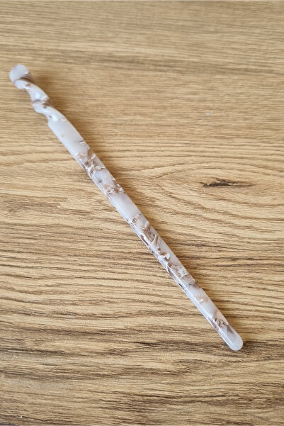 Osha Aksesuar Agrafă de păr din acetat pentru femei, tip stick, cu design osos, pentru coc