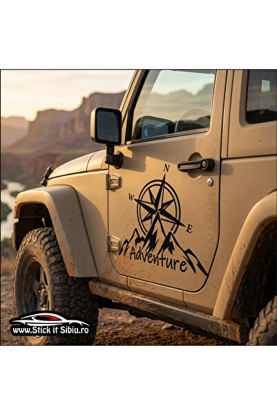 StickITsibiu Αυτοκόλλητο Off-Road 44 - Εξερεύνηση των Βουνών - Αυτοκόλλητο Αυ...