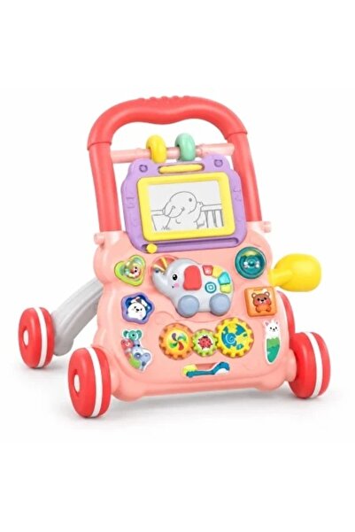 Toy Интерактивна музикална проходилка, с дъска за рисуване, музикален и заним...