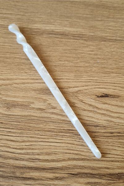 Osha Aksesuar Agrafă de păr din acetat pentru femei, tip stick, cu design osos, pentru coc