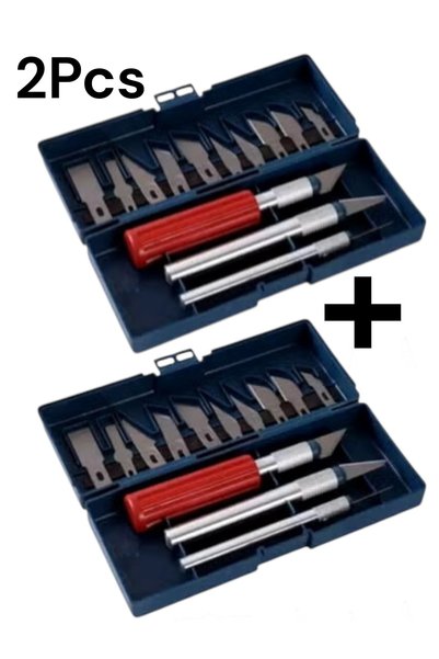 mtaha 2 Boxes, Each Box Contains 13 Assorted Metal Interchangeable Blades Use...