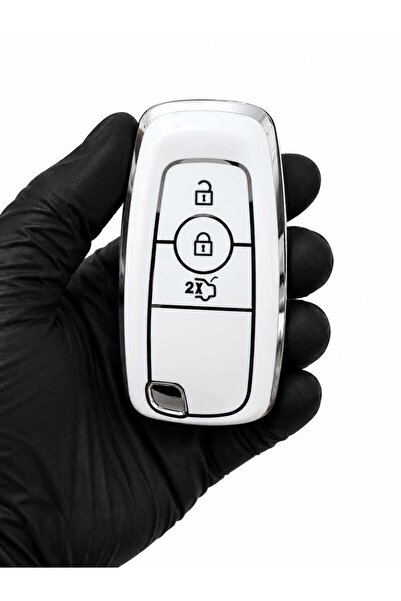 GMA KEYS Συμβατή θήκη κλειδιού Nano για Ford Kuga Mustang Fusion Ecosport F15...