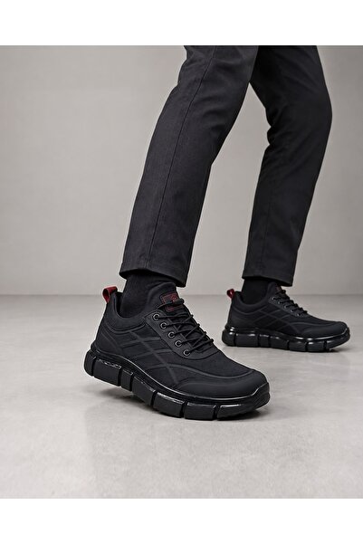 GÜLERSHOES Garantili Orijinal Mevsimlik Kaymaz Erkek Yüksek Taban Spor Ayakka...