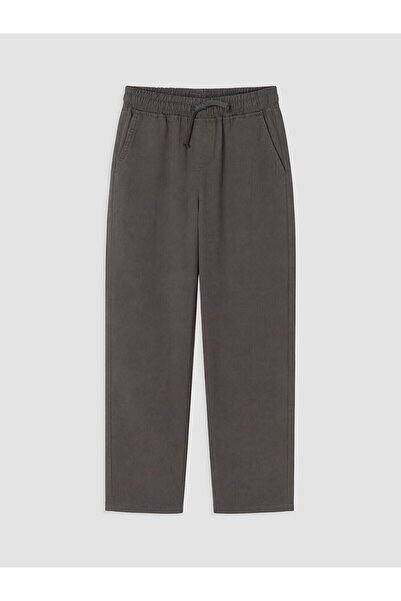 LC Waikiki Nevavm Anthracite Regular Fit Boys' Trousers with a Difference