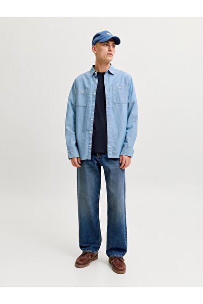 Jack & Jones JJEORGANIC BASIC TEE SS O-NECK NOOS Navy