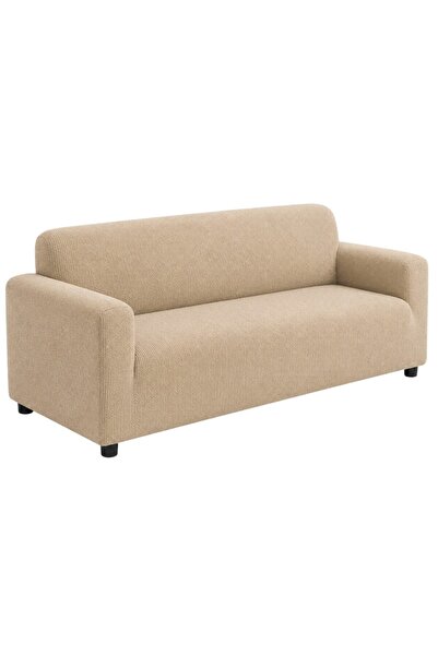IRO 4-Way Stretch Elastic Cover, for 2-Seater Sofa, Unique Embossed Design, M...