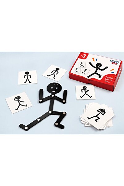 POPPYTOYS Black Man Eğitici Aktivite Oyuncağı