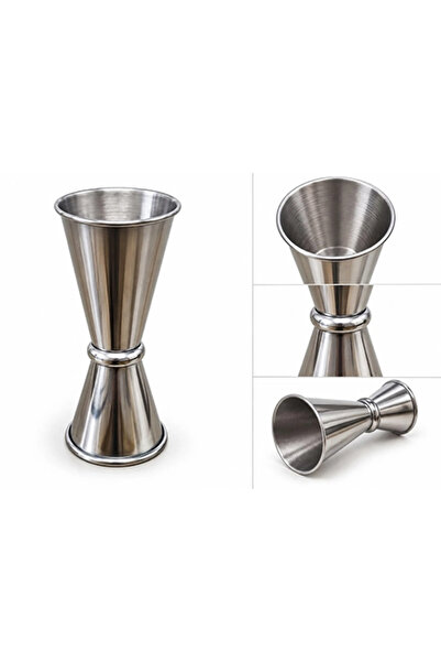 ArkhenX كوب قياس الكوكتيل مزدوج الجوانب من الفولاذ المقاوم للصدأ Jigger Alk6426
