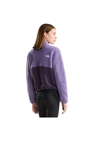 THE NORTH FACE W Yumiori 1/4 Zip Kadin Mor Polar