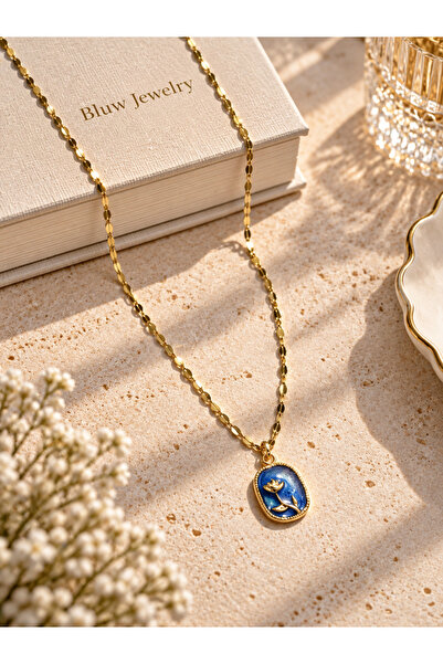Bluw Jewelry سلسلة قلادات الورد من روزيل