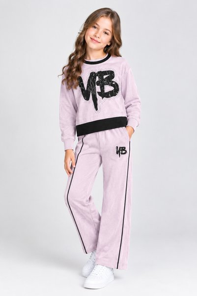 mb kids Yb Printed Girls' 2-Piece Set