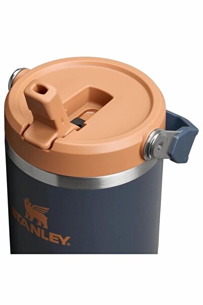 Stanley The IceFlow™ Flip Straw 2.0 Pipetli Termos Bardak 0,89 LT / 30Oz Lacivert 10-12043-073