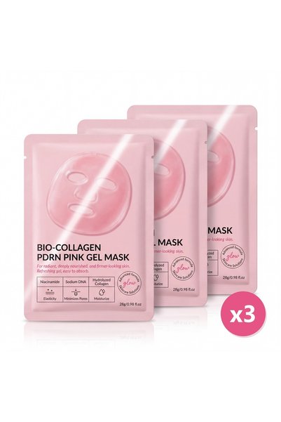 GRITUAL Set 3 Masti Faciale Hidrogel cu Biocolagen si PDRN GRITUAL™, 2 Piese ...