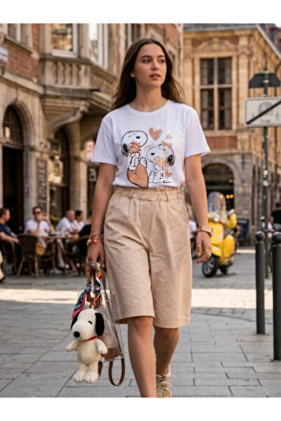 Glamorous Style Γυναικεία Βερμούδα με Λάστιχο