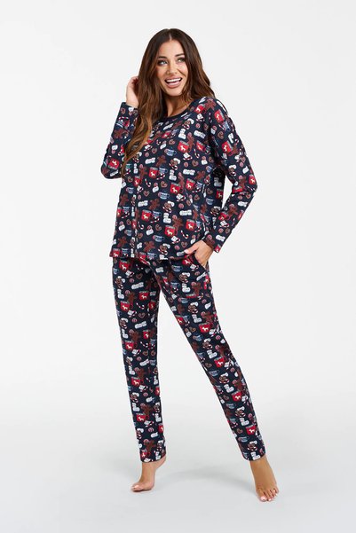 Other Pijamale de damă Cookies, cu mâneci lungi, pantaloni lungi, XL