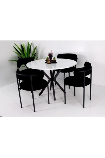 mob-ayz bir ankara mobilyası 4 ADET ROLS MODERN SANDALYE CAFE OFİS BALKON MUT...