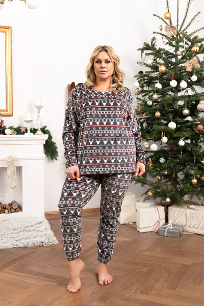 Other Set de damă islandez, mâneci lungi, pantaloni lungi, XL