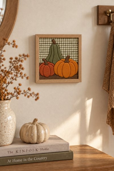 KUMO fabric mosaic art طقم هوبى كينوسايغا من بامبكس - طقم فن الفسيفساء القماشي بدون خياطة يمكنك صنعه بنفسك - 20 × 20 سم