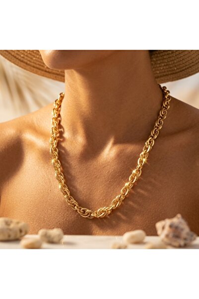 MITH SB TAKI Interlocking Chain Necklace |   60 cm