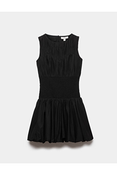 Marks & Spencer Saf Pamuklu Mini Elbise