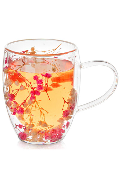 Orion Cană termică din sticlă cu pereți dubli DOUBLE 360 ml