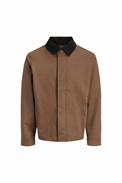 Jack & Jones Erkek Kahve1 Jjwolf Worker Jacket Ceket