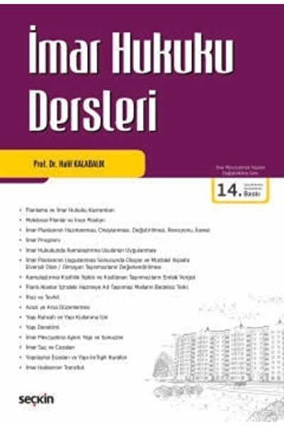 Seçkin Yayıncılık İmar Hukuku Dersleri
