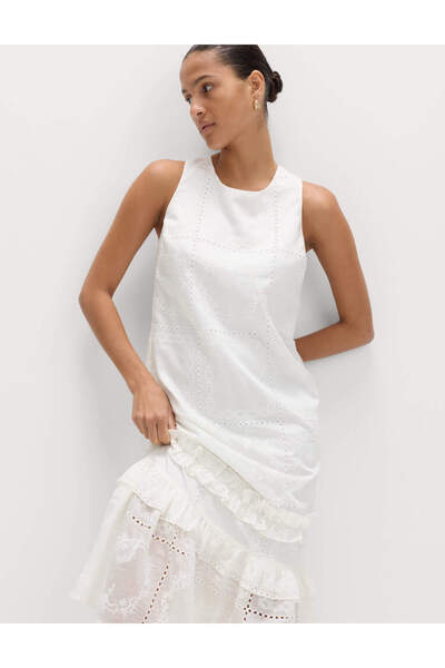 Marks & Spencer Kolsuz Midi Elbise