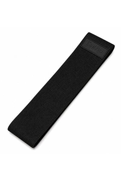 Gymo Hip Band Squat Egzersiz Kalça Direnç Bandı 76x8cm Siyah Medium