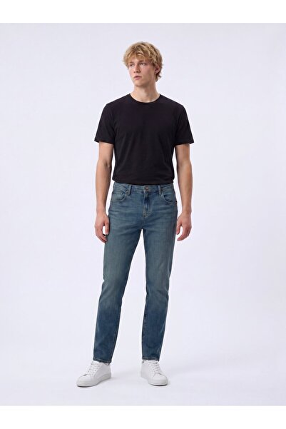 Ltb Sawyer P Slim Fit Mid Waist Mid Indigo Jean Pants