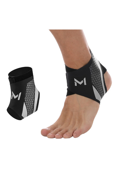 Choice Black gray GOBYGO 1Pcs Ankle Protectors Running Joint Strain Ankle Wea...