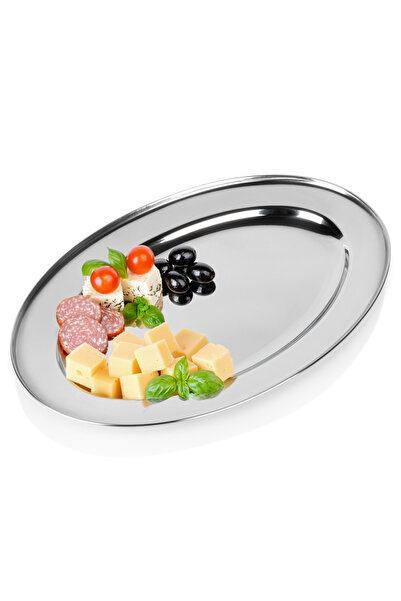 Vilde Platou oval din oțel 40x27 cm