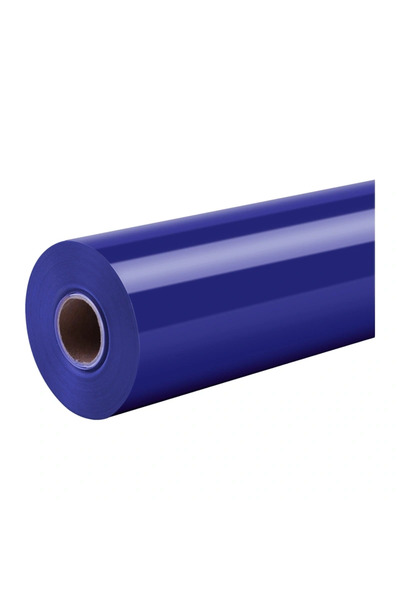 Htvront Folie pură pentru transfer termic, 30,5 cm x 1,8 m (albastru)