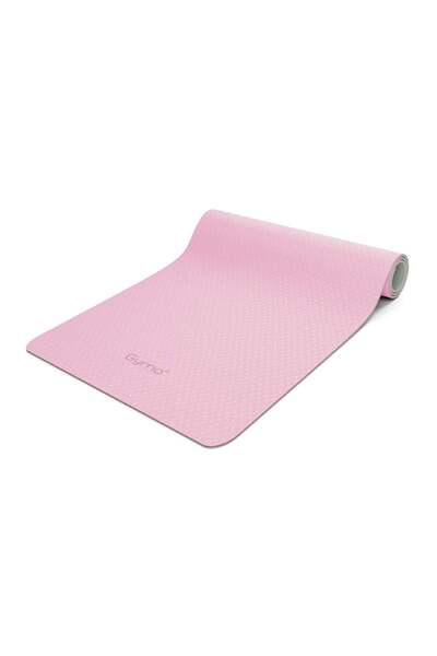 Gymo Pro Series 6mm TPE Yoga Matı Pilates Minderi 183x66mm Pembe