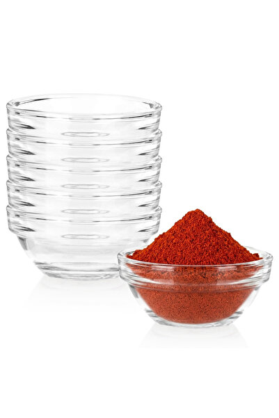 Vilde Boluri de sticlă pentru sosuri și dip-uri, 6 cm, 35 ml, 6 bucăți.
