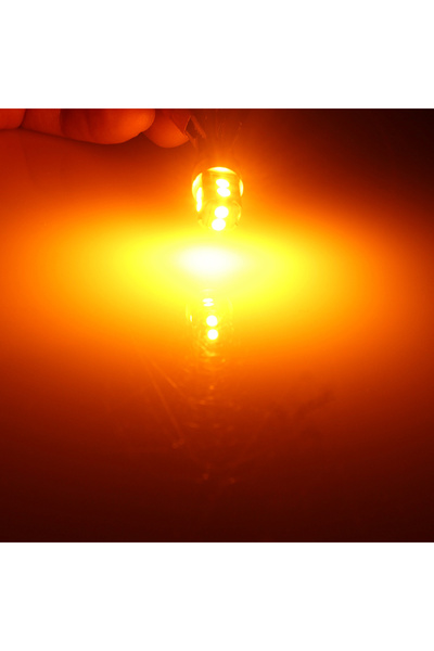 Choice مصباح إشارة انعطاف LED نهاري بلون أصفر كهرماني من نوع BMTxms، عدد 2، ب...
