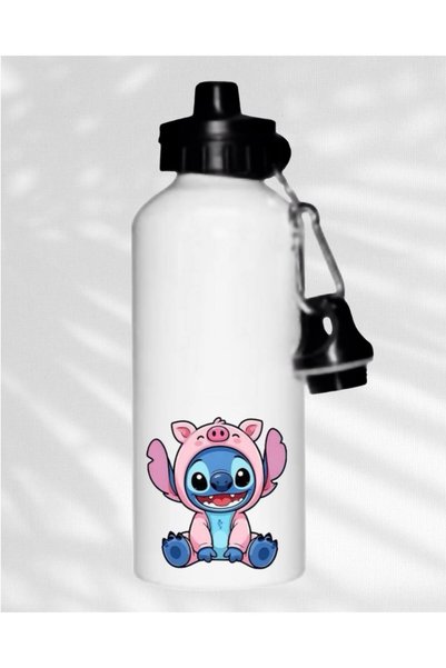 PAP3D Παγούρι με Stitch σε Στολή Χοιρινού