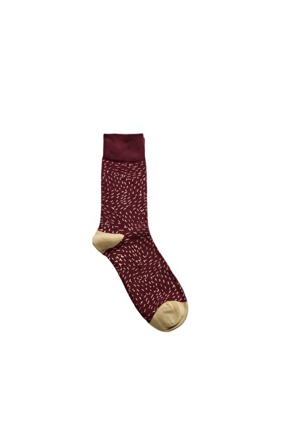 Funky Buddha Ανδρικές Κάλτσες FBM014-379-10 – Burgundy